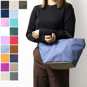 Herve Chapelier エルベシャプリエ ナイロン舟形トートM ハンドバッグ レディース