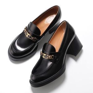 TODS ローファー Gomma T Chain XXW99K0IB30AKT レザー