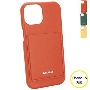 JIL SANDER iPhone15ケース レザー カードポケット