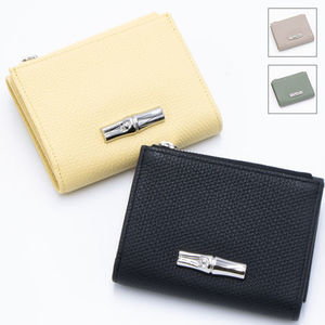 ロンシャン LONGCHAMP 3つ折り長財布  LE ROSEAU ル ロゾ