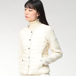 TATRAS NILS ニットダウンブルゾン ニルス ノーカラー