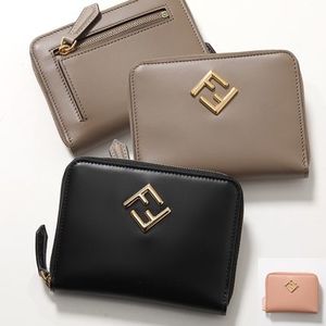 FENDI 二つ折り財布 8M0508 ALV4 FFダイヤモンド レザー