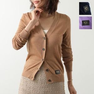 N°21 カーディガン A039 9000 ニット ウール 長袖