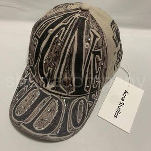 【関税込】新作◆ACNE STUDIOS アクネ◆手書き風ロゴ キャップ