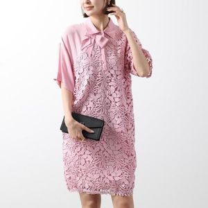 N°21 ワンピース H021 5262 レース 刺繍 半袖