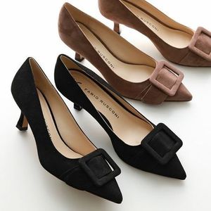 FABIO RUSCONI パンプス I 2580 CAMOSCIO スウェード