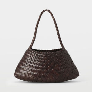 ★Dragon Diffusion★レザー かごバッグ 8943 DARK BROWN