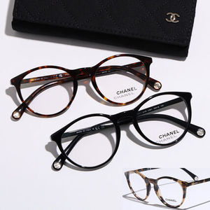 CHANEL メガネ 3413 ボストン型 パントシェイプ