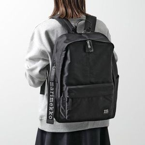 marimekko バックパック ZIP TOP BACKPACK SOLID 093325