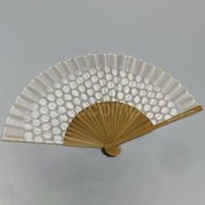 【即発送】パリ限定!FONDATION LOUIS VUITTON ドット 扇子