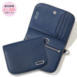 DELVAUX 小銭入れ付き 二つ折り財布 AB0674 Vagabond Compact
