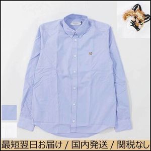 MAISON KITSUNE シャツ FOX HEAD EMBROIDERY