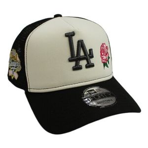 海外モデル New Era LA ドジャース ローズ メッシュキャップ