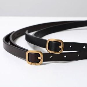 LOEWE ナローベルト ROUNDED SOFT ラウンド ソフト E619Z16X18