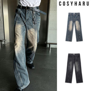 【COSYHARU】Shabay Banding Wave Washing Denim
