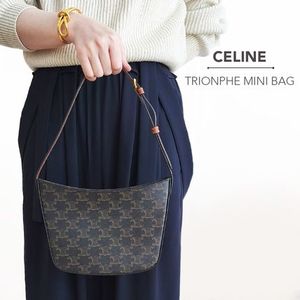 CELINE クロックバッグ トリオンフ ショルダーバッグ