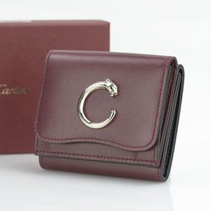 カルティエ  パンテール ドゥ カルティエ 三つ折り財布