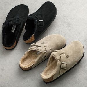 BIRKENSTOCK サンダル Boston Shearling ナロー幅