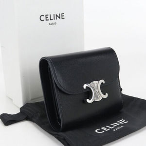 CELINE 三つ折り財布【ランク:A】