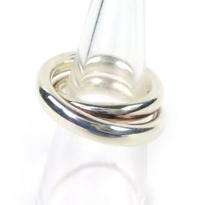 美品 HERMES ヴェルティージュ リング 指輪 52 925 シルバー