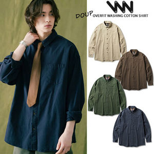 WV PROJECT正規品★26SS★DOUP OVER-FIT WASHED COTTON SHIRTS