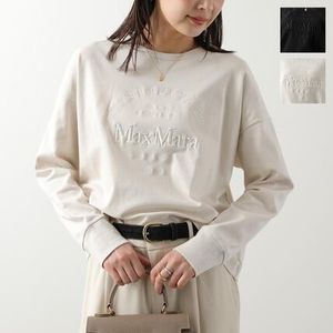 S MAX MARA カットソー RUGIADA 長袖 ロンT ロゴ