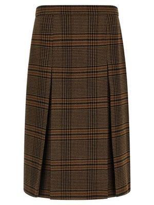 Saint Laurent Prince of Wales skirt