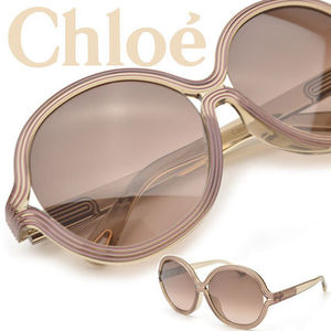 Chloe/クロエ/オーバル型サングラス/アジアンフィットsce030