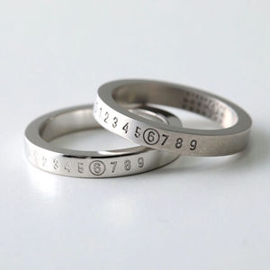 MM6 リング Numeric Minimal Signature SM6UQ0059 P6469