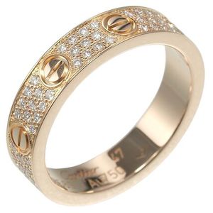 CARTIER ラブ スモール リング・指輪 K18PG