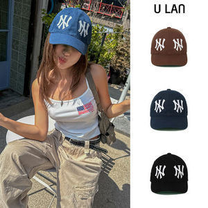 【U LAN】Double NY Cotton Ball Cap