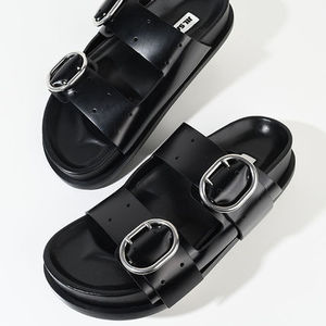 【国内即発】JILSANDER バックルストラップ レザー サンダル