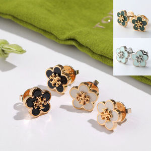 TORY BURCH ピアス KIRA ENAMEL FLOWER STUD 147151
