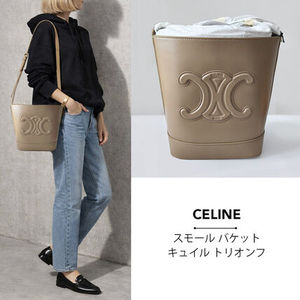 CELINE  スモール バケット キュイル トリオンフ