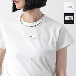 MM6 Tシャツ S52GC0327 S24312 ナンバリング ロゴT