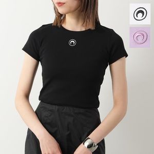 Marine Serre Tシャツ WTT012 CJER0008 三日月 モチーフ
