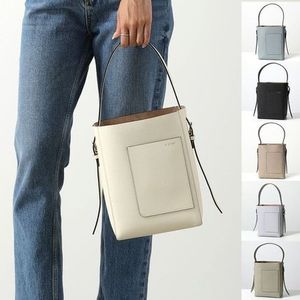 Valextra バケットバッグ WBSF0094028LOCBI BUCKET SMALL