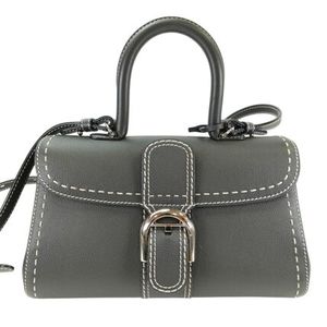 Delvaux ブリヨン イーストウエスト 2way ハンドバッグ 11212