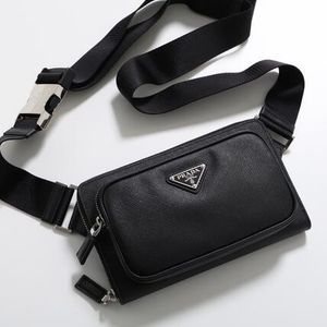 PRADA ショルダーバッグ 2VH156 9Z2 レザー ベルトバッグ