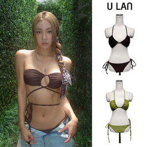 【U LAN】Hope Strap Three Piece Bikini