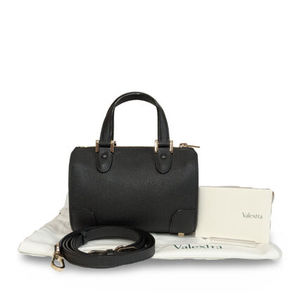 Valextra バビラ マイクロ ショルダーバッグ ハンドバッグ 黒
