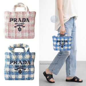 【直営店買付】PRADA スモール クロシェトートバッグ