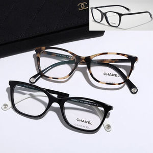 CHANEL メガネ 3414 スクエア型 ウェリントン型 セルフレーム