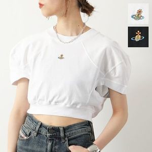 Vivienne Westwood Tシャツ CROPPED FOOTBALL 1G01000A J004A