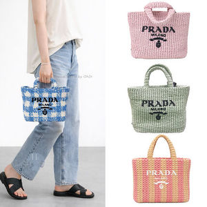 【直営店買付】PRADA スモール クロシェトートバッグ