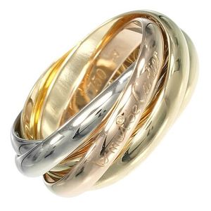 CARTIER トリニティ 5連 リング・指輪 K18YG,PG,WG