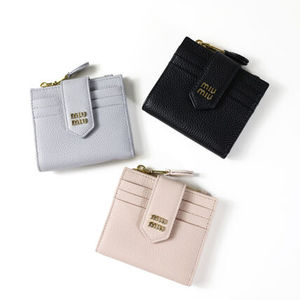 miumiu ミュウミュウ 二つ折り財布 5ML047 ADT7 レザー