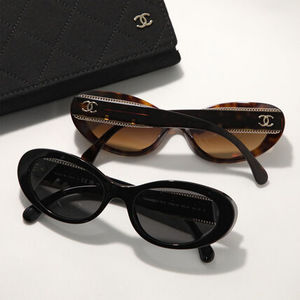 CHANEL  サングラス 5515 オーバル型 ココマーク