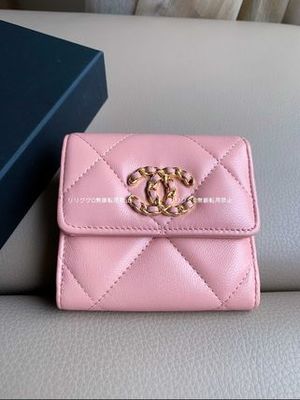 (シャネル)AP1064フラップ ウォレット財布☆