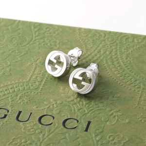 【中古】GUCCI  ピアス イヤリング GGアイコン 356289 J8400